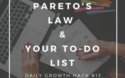 Pareto’s Law and your to-do list