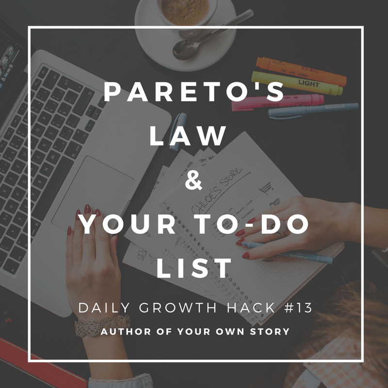 Pareto’s Law and your to-do list