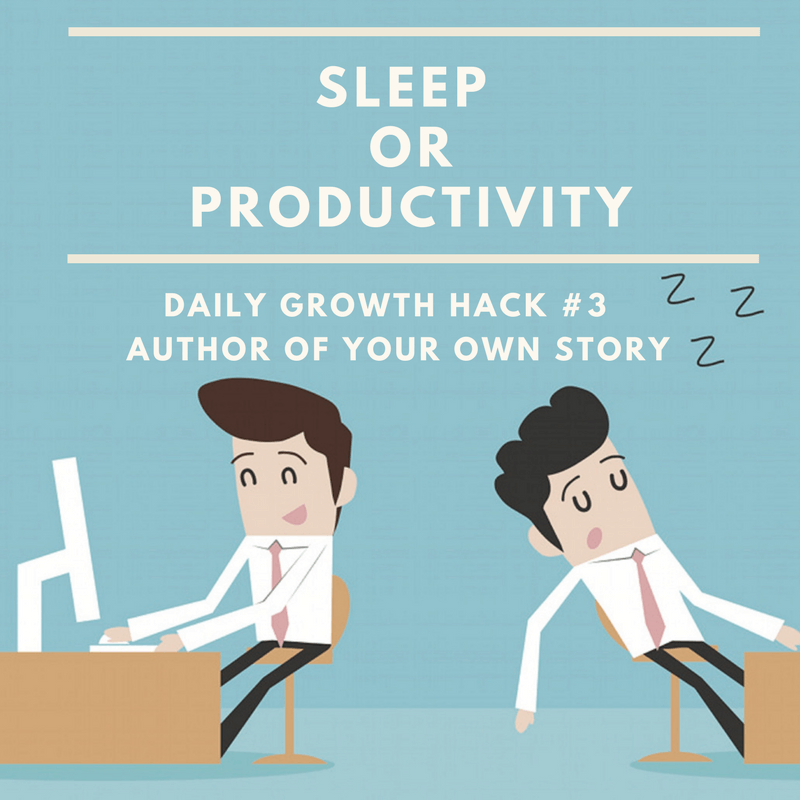 Sleep or productivity?