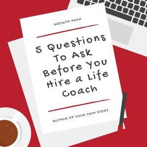 Making the decision to hire a life coach is one that many consider, but since it’s become one of the fastest growing industries, how do you know who to work with? Here are 5 questions you should ask any life coach you’re considering working with.
