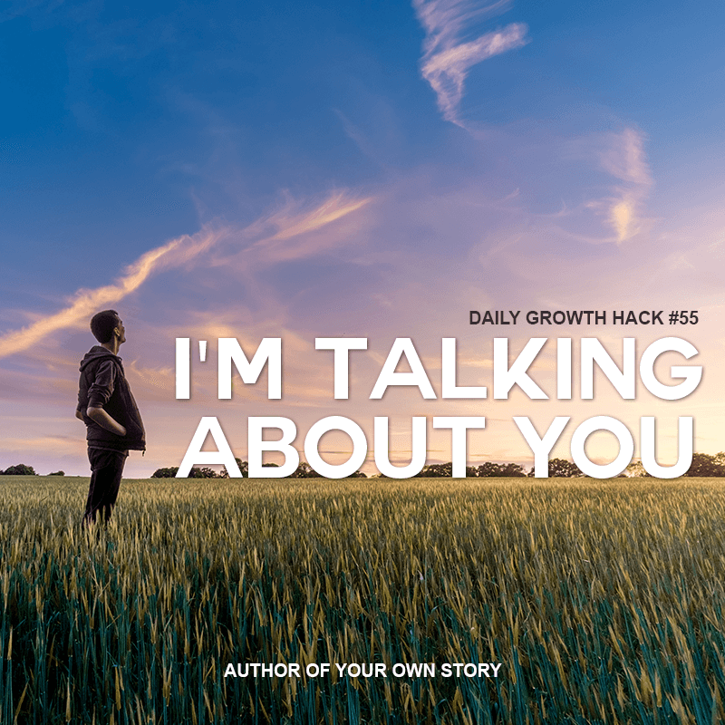 I’m talking about you