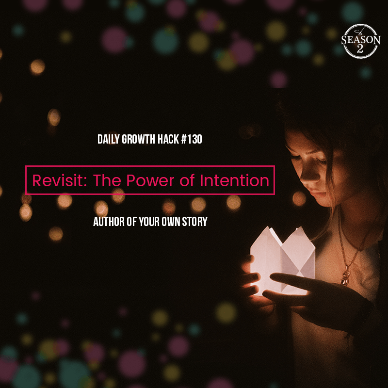 Revisit: The Power of Intention
