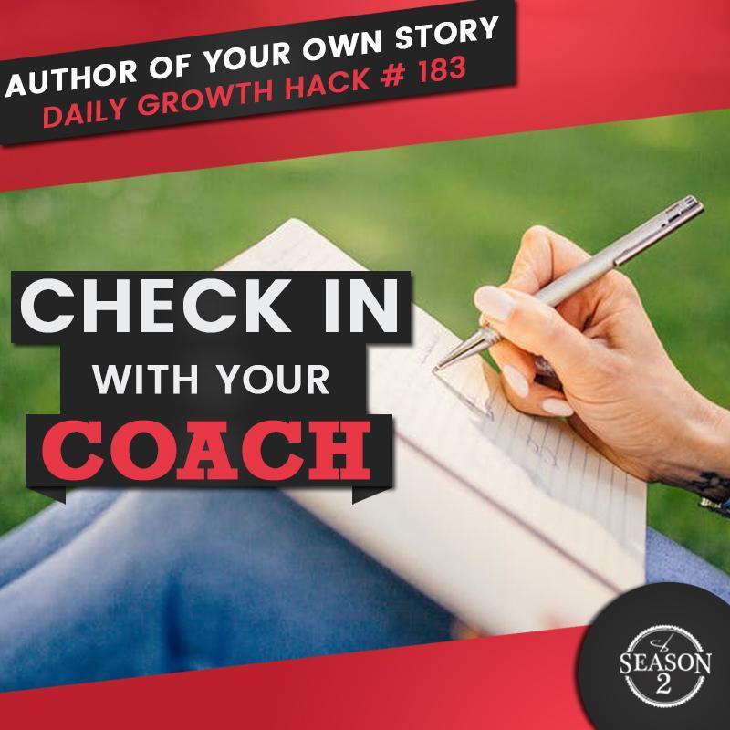 Check In With Your Coach