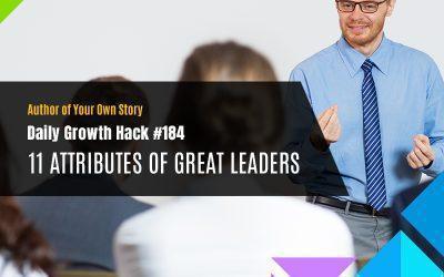 11 Attributes of Great Leaders