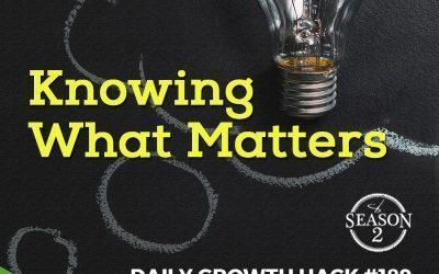 Knowing What Matters