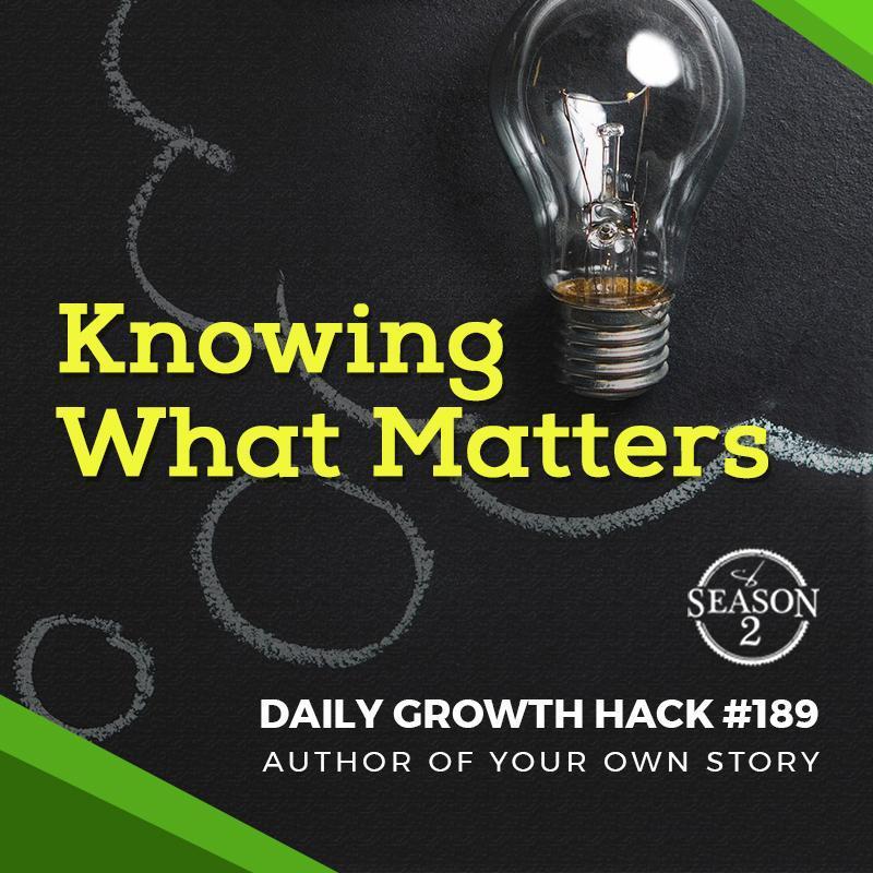 Knowing What Matters