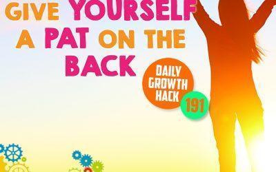 Give Yourself A Pat On The Back