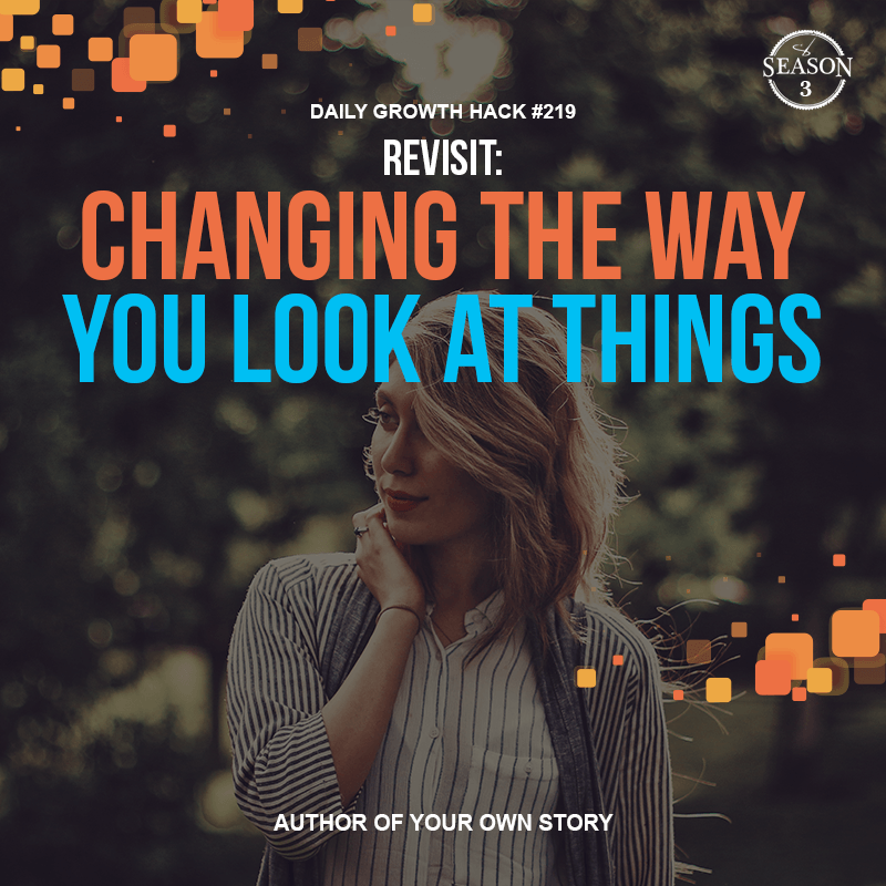 Revisit: Changing the Way You Look at Things