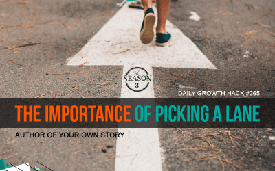 The Importance Of Picking A Lane