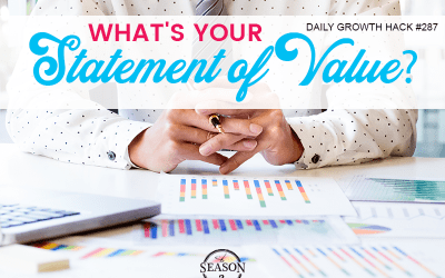 What Is Your Statement Of Value?