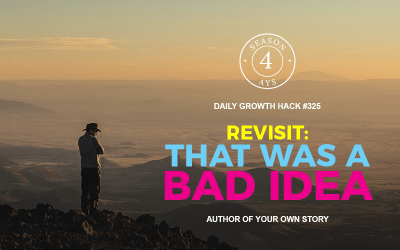 Revisit: That Was A Bad Idea