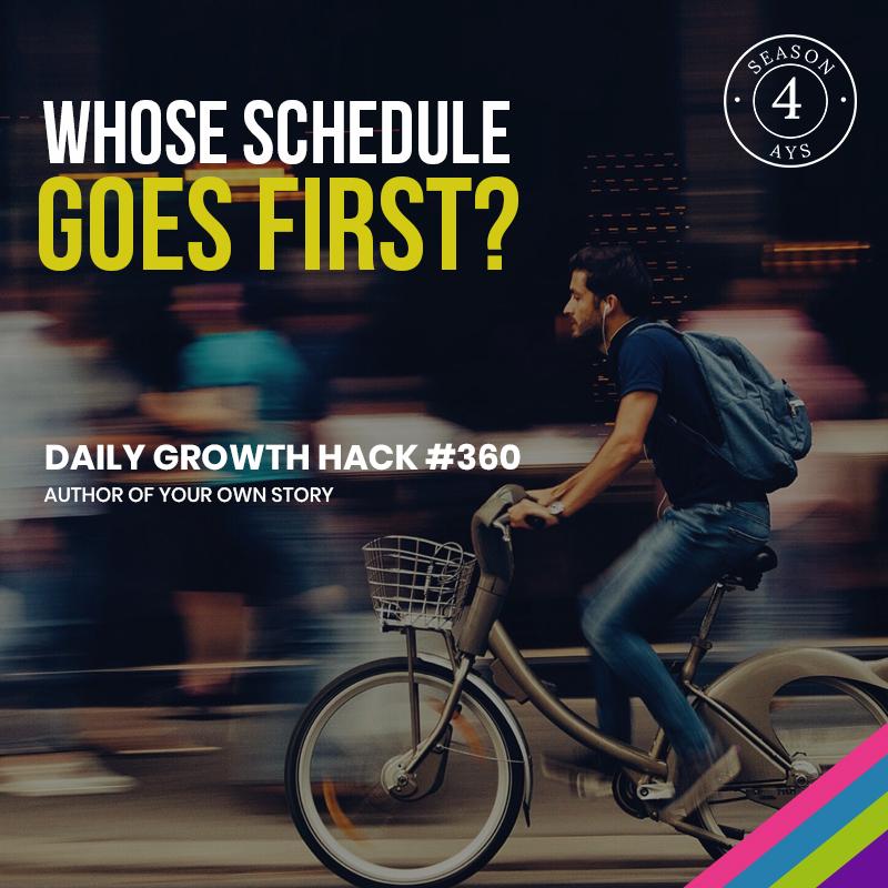 Whose Schedule Goes First?