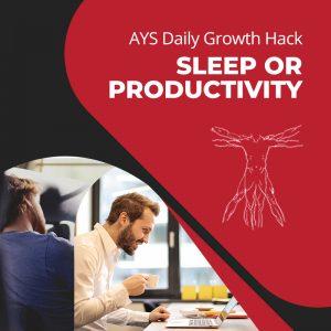 [MIXED BAG] Sleep or Productivity