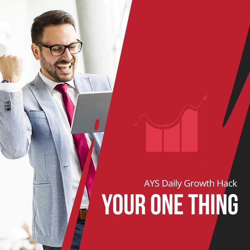 [BUSINESS] The One Thing