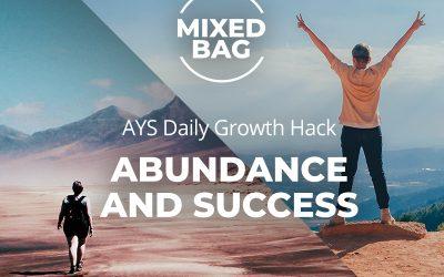 [MIXED BAG] Abundance and Success