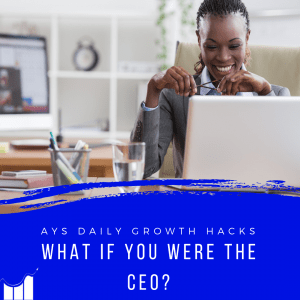 [BUSINESS] What If You Were The CEO?
