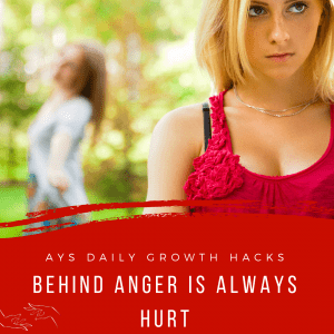 [RELATIONSHIPS] Behind Anger Is Always Hurt