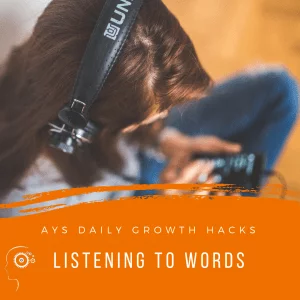 [MIND] Listening To Words